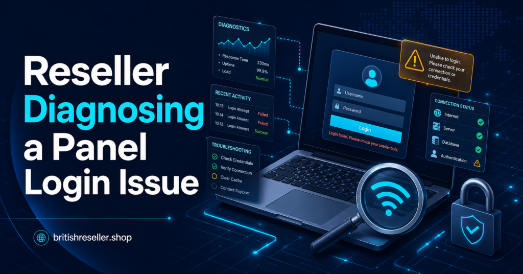 Reseller Diagnosing a Panel Login Issue