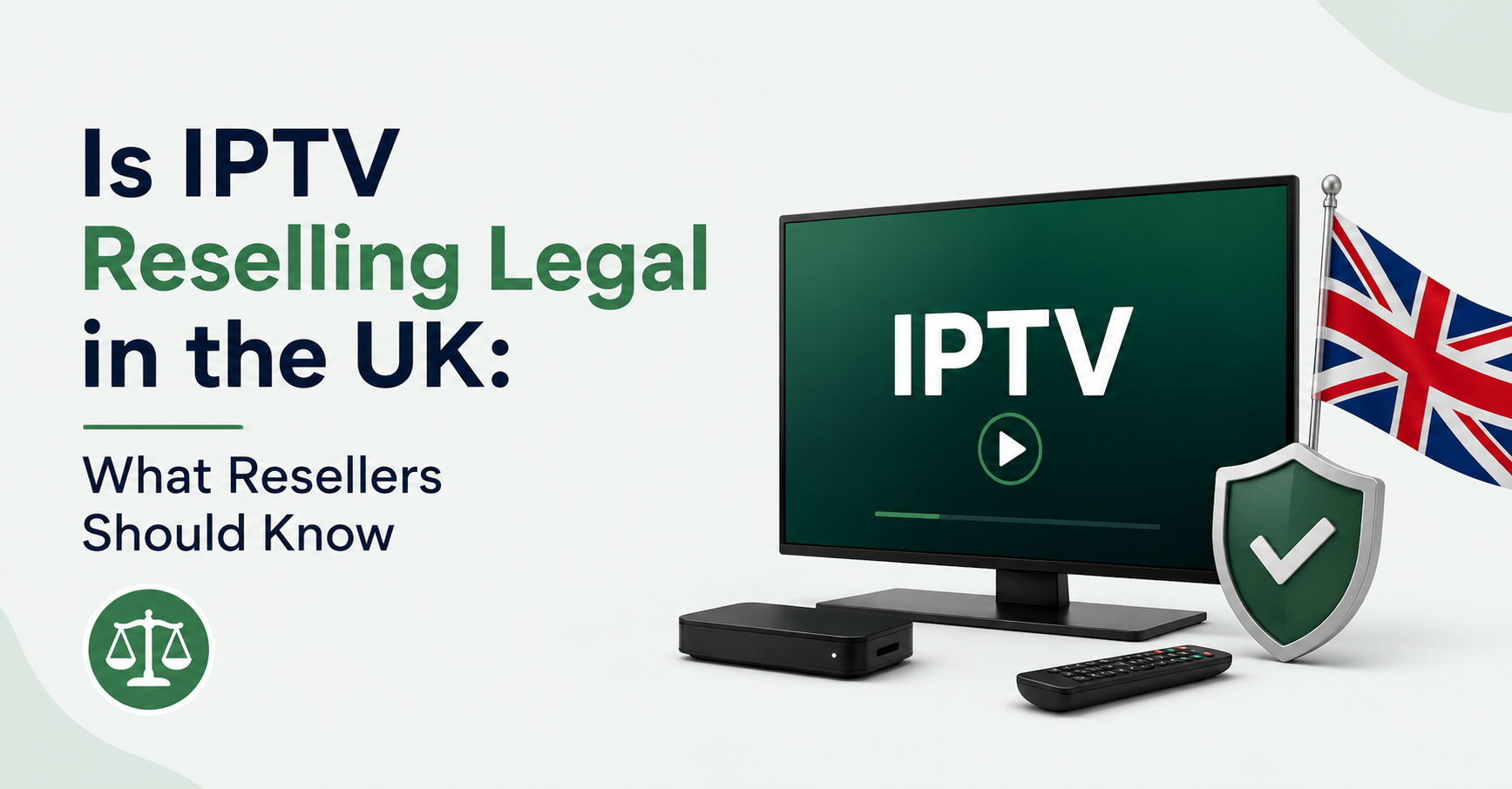 Is IPTV Reselling Legal in the UK