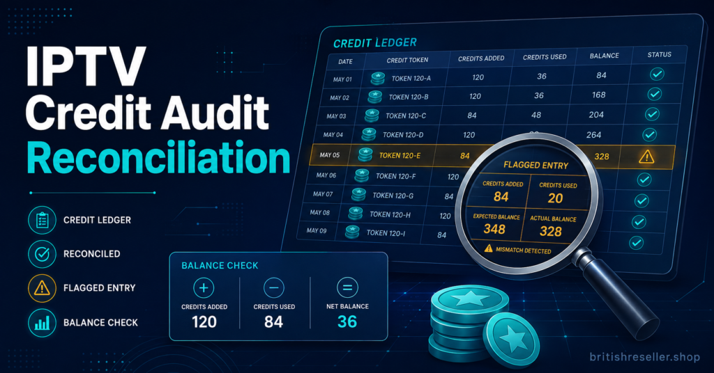 IPTV Credit Audit Reconciliation