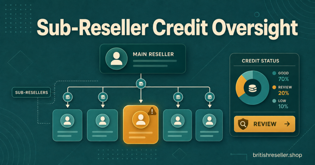 Sub-Reseller Credit Oversight
